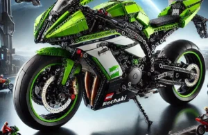 LEGO Set Technic 42170 Motocicleta Kawasaki Ninja H2R 643 peças