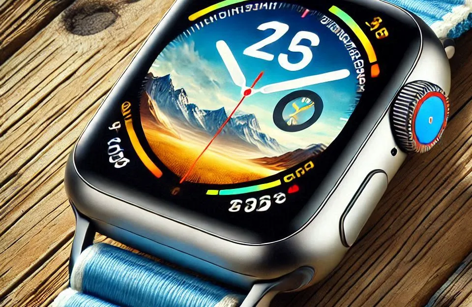 Apple Watch Ultra 2 GPS + Cellular • Caixa de titânio – 49 mm • Pulseira loop Alpina azul