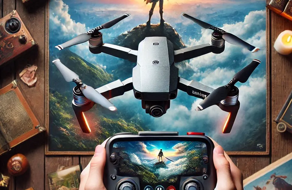 DJI Mini 3 Pro: Drone Leve e Dobrável com Vídeo 4K e 34 Minutos de Voo