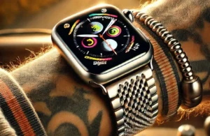 Apple Watch Series 7 (GPS + Cellular) - Caixa em Aço Inoxidável de 45 mm com Pulseira Estilo Milanês