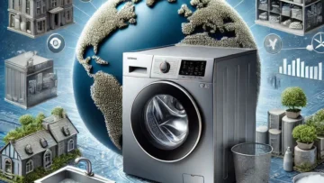 Lavadora de Roupas Digital Inverter Samsung WW13CG 13kg: Economia e Tecnologia