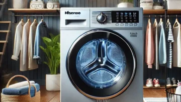 Lava e Seca Hisense 13kg Steam: 13 Programas de Lavagem e Função a Vapor