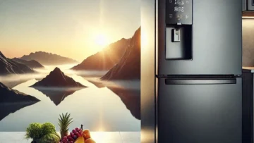 Geladeira Panasonic BB41 Black Glass 397L: Design Moderno e Economia de Energia