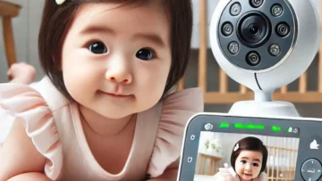 TakTark Babá Eletrônica Câmera 4.3" - Áudio Bidirecional, Visão Noturna e Zoom Digital