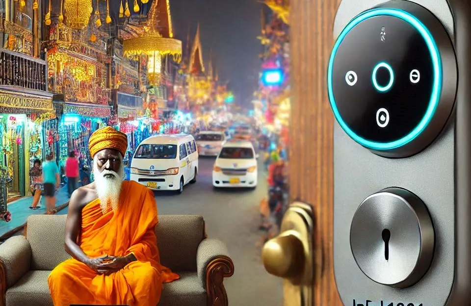 Fechadura Smart de Sobrepor Compatível com Alexa IFR 1001 Intelbras