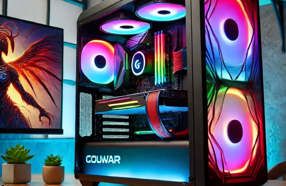 COUGAR Gabinete Gamer Duoface RGB: Desempenho e Estilo para Seu Setup