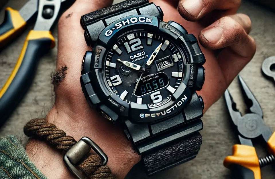 Relógio Casio G-Shock Anadigi GA-100: Resistência e Estilo em Um Só Produto