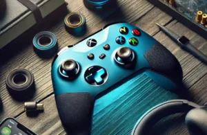 Controle sem Fio Xbox - Shock Blue: Design, Conforto e Desempenho Imbatível