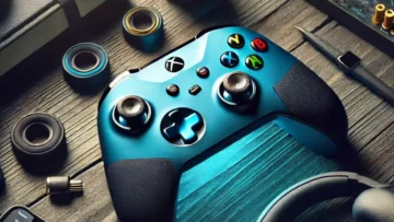 Controle sem Fio Xbox - Shock Blue: Design, Conforto e Desempenho Imbatível