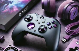 Xbox Core Wireless Gaming Controller – Astral Purple: Design moderno e compatibilidade ampla