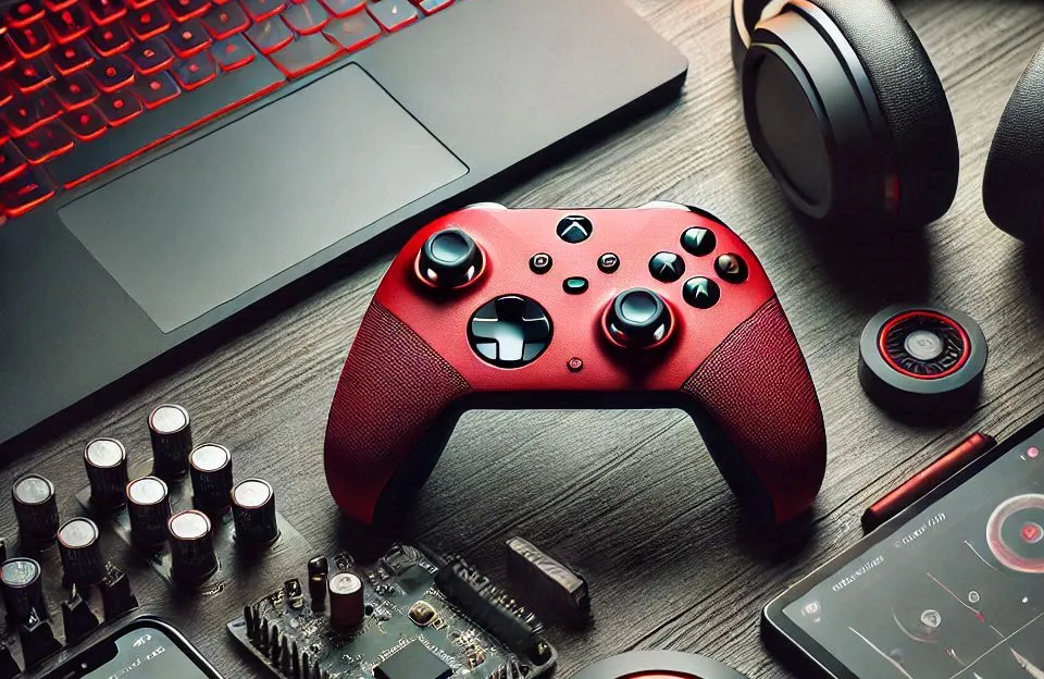 Controle sem Fio Xbox - Pulse Red: Design, Conforto e Performance