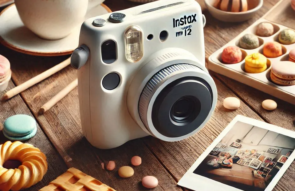 Câmera Instax Mini 12: Foto Instantânea e Design Compacto