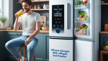 Geladeira Electrolux Frost Free 400L Efficient Turbo Freezer Duplex