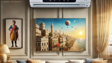 Ar Condicionado Split Hi Wall Inverter LG Voice 12000 BTU/h Quente e Frio