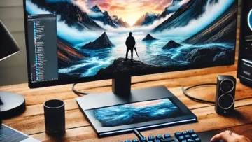 Monitor Acer Portátil Ultrafino PD163Q com Tela Dupla e USB-C