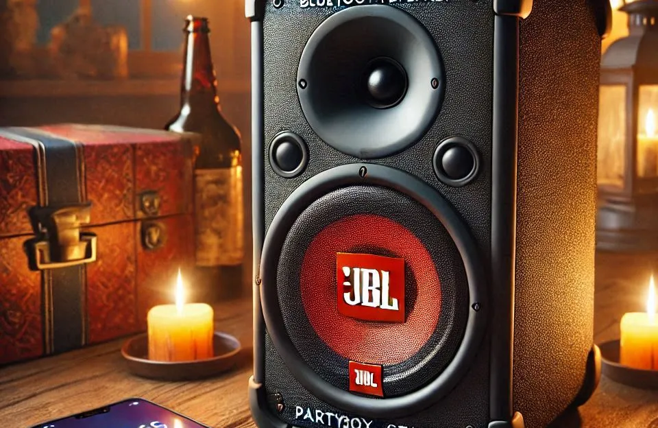 Caixa de Som Bluetooth JBL Partybox Stage 320: Potência e Performance Imbatíveis