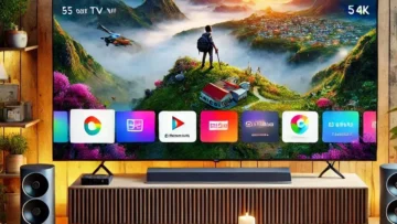Smart TV 55" 4K Philips THE ONE: Google TV, Ambilight e mais