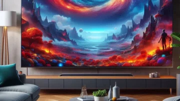 Samsung Smart TV 55" QLED 4K 55Q65D – Tecnologia de Pontos Quânticos e Design AirSlim