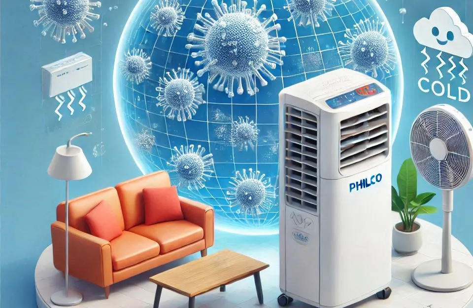 Philco PAC12000F5 Ar-Condicionado Portátil Frio Vírus Protect