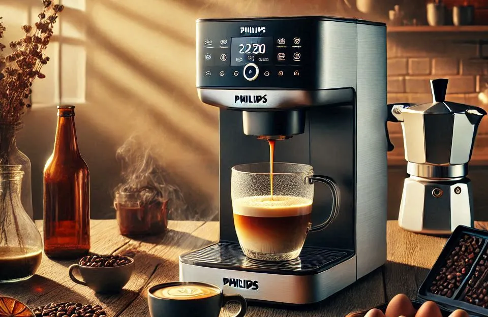 Cafeteira Espresso Automática Série 1200 Philips Walita - EP1220/15