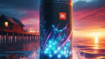 JBL Pulse 4: Caixa de Som Bluetooth com Show de Luzes e Resistente à Água