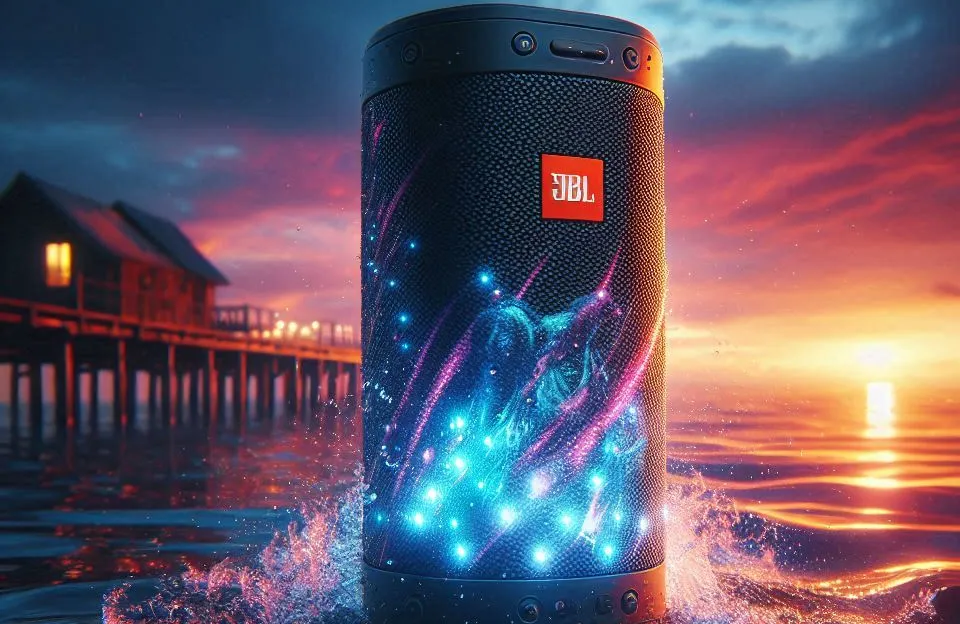 JBL Pulse 4: Caixa de Som Bluetooth com Show de Luzes e Resistente à Água