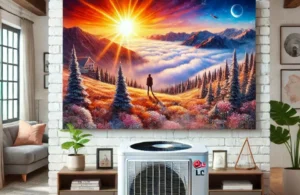 Ar Condicionado Hi Wall LG Dual Inverter Voice 9.000 Btus Quente e Frio 220v R-32