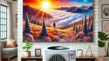 Ar Condicionado Hi Wall LG Dual Inverter Voice 9.000 Btus Quente e Frio 220v R-32