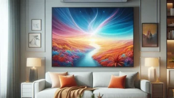 Ar-condicionado LG Dual Inverter Voice + IA 9000 Btus Frio