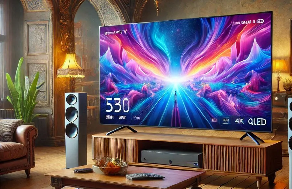 Smart TV QLED 50" 4K Toshiba 50C450NS: Qualidade e Conectividade