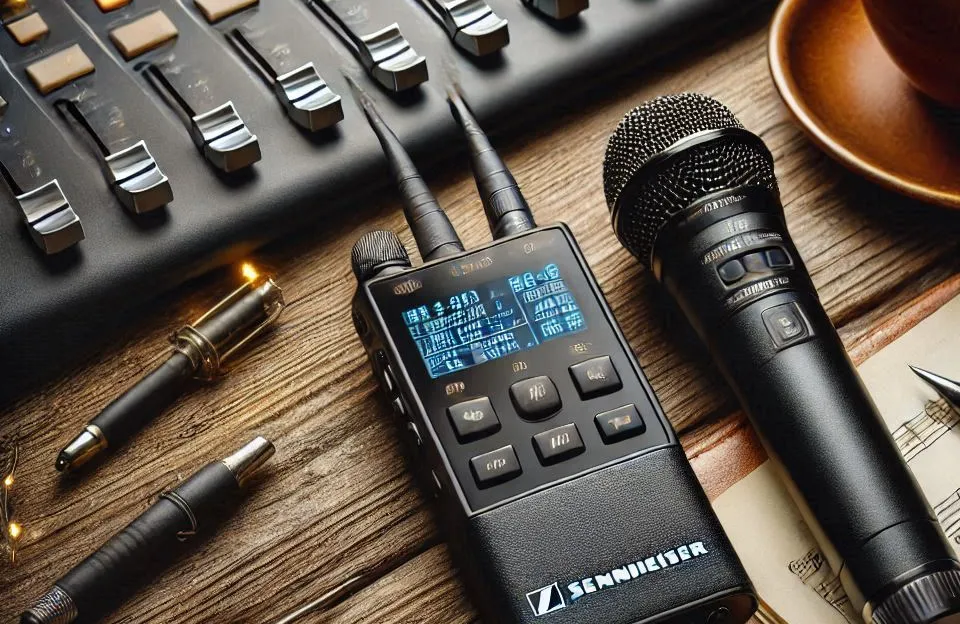 Microfone sem Fio XSW1-825-A, Sennheiser: Alta Qualidade para Profissionais