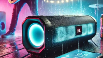 JBL PartyBox 110: Caixa de Som Bluetooth Portátil com Show de Luzes e à Prova de Respingos
