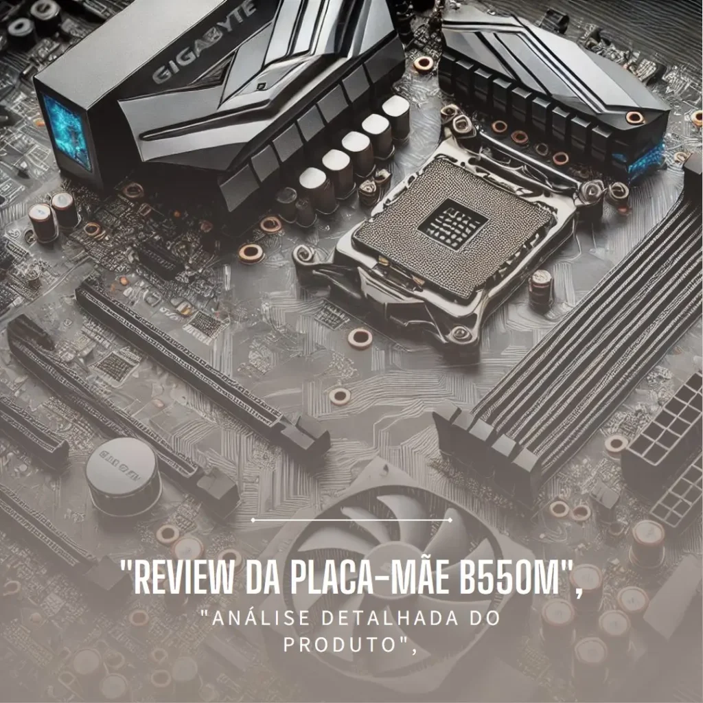 PLACA-MÃE GIGABYTE B550M: DESEMPENHO E CONFIABILIDADE PARA SEU SETUP