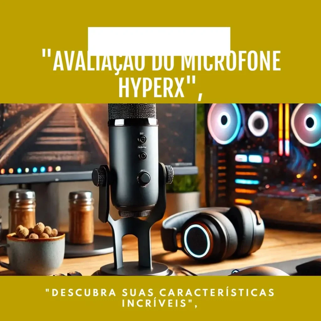 Review Microfone HyperX QuadCast S: USB, LED RGB, e Design Sofisticado