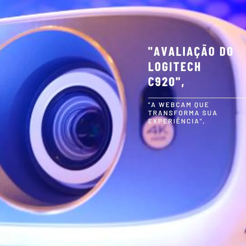 Logitech Webcam C920 HD Pro: Vídeo Full HD e Conectividade Imbatível