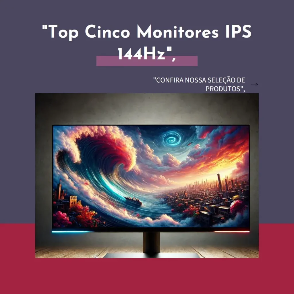 Top Cinco  Monitor ips 144hz