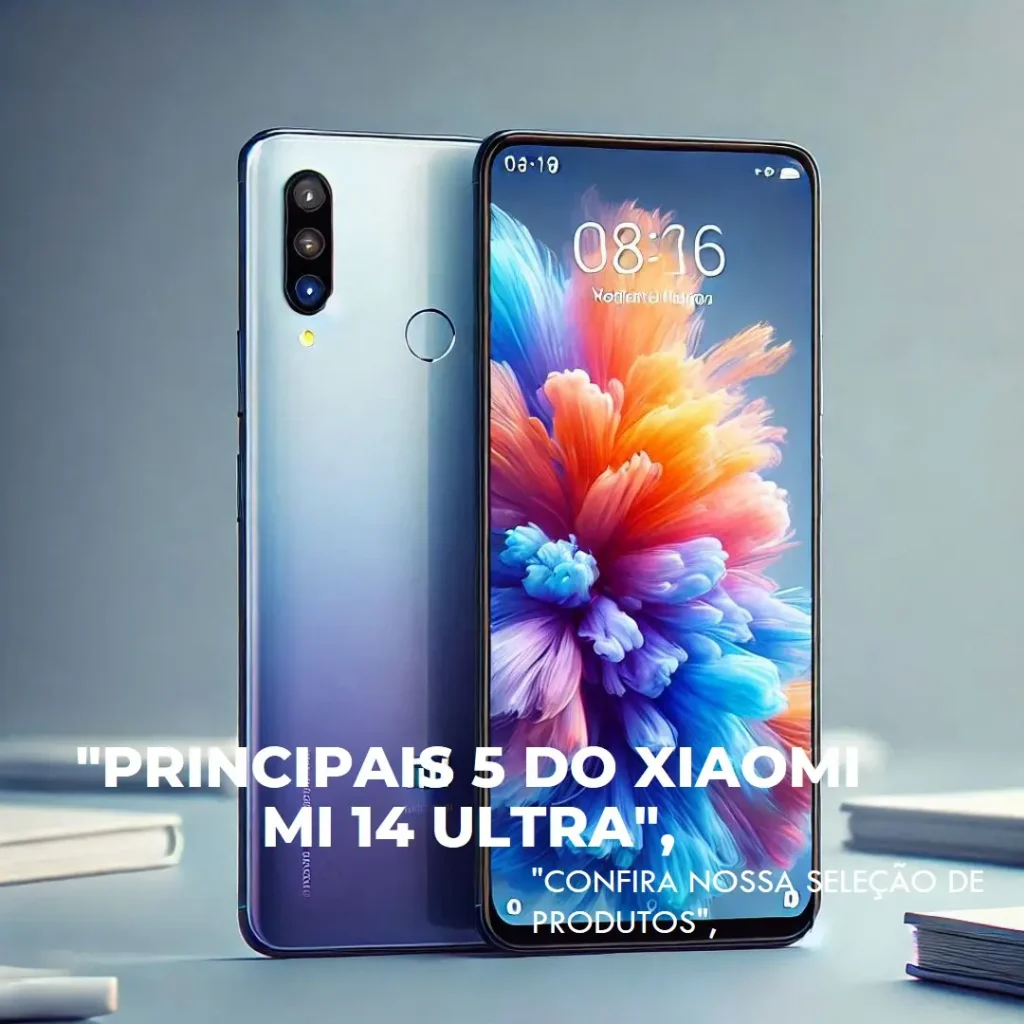 Principais 5  Xiaomi mi 14 Ultra