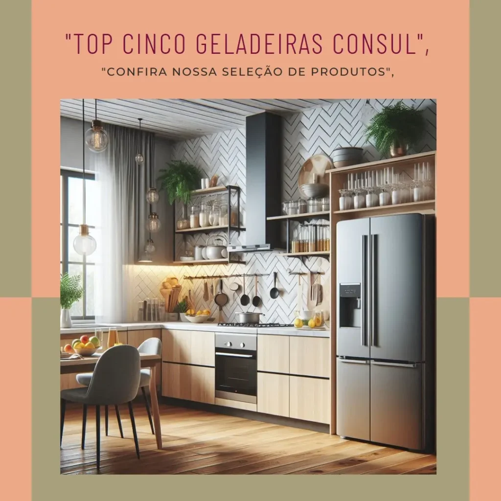 Top Cinco geladeira 334 litros Consul