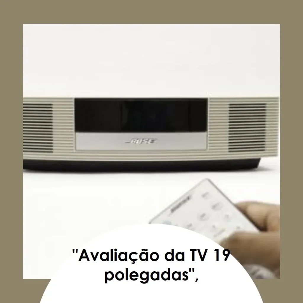 TV 19 Polegadas HD LED para Caminhão, Motorhome, Ônibus e Van Escolar