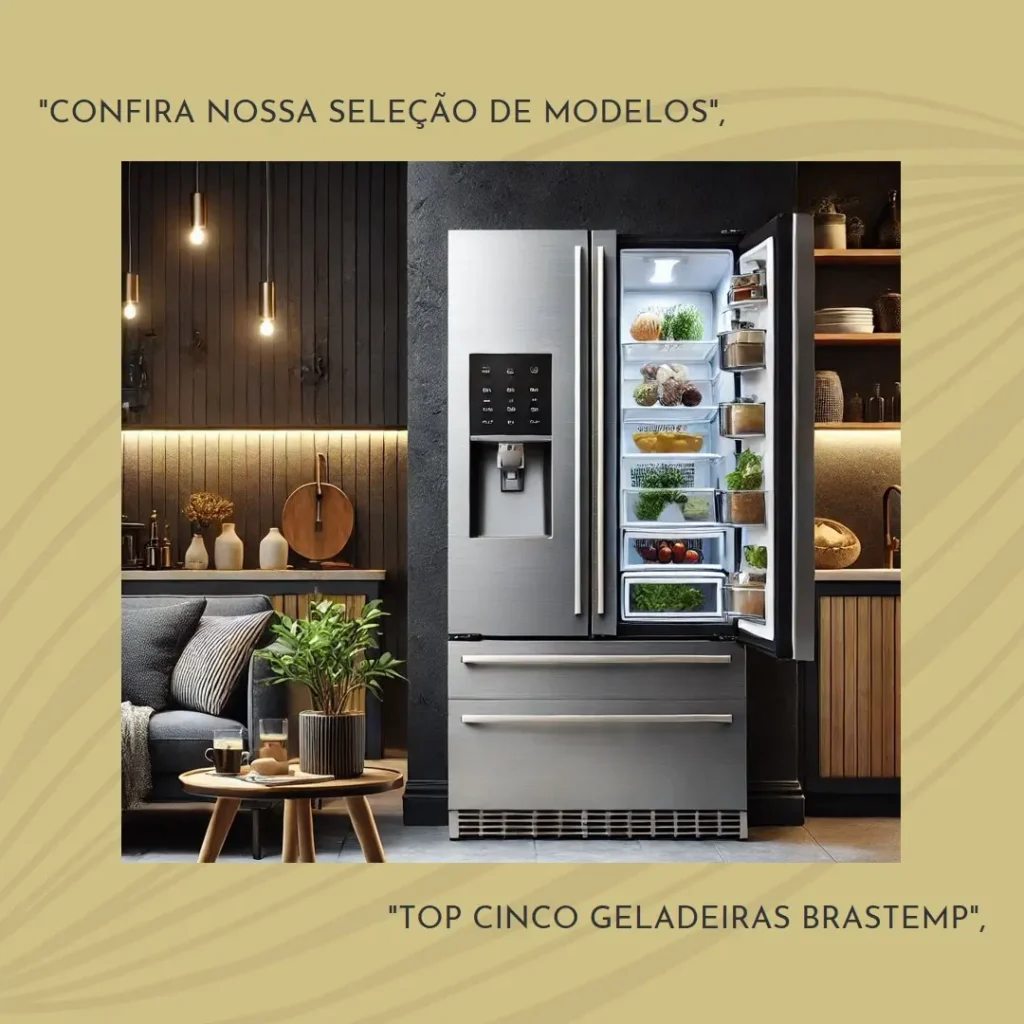 Top Cinco Modelos de  geladeira brastemp french door