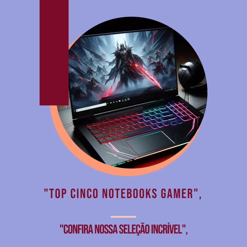 Top Cinco Modelos de  notebook gamer Samsung