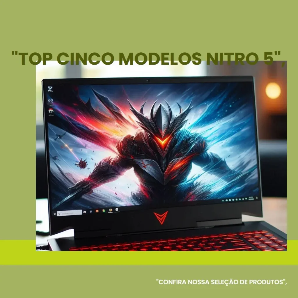 Top Cinco Modelos de  Nitro 5 RTX 3060