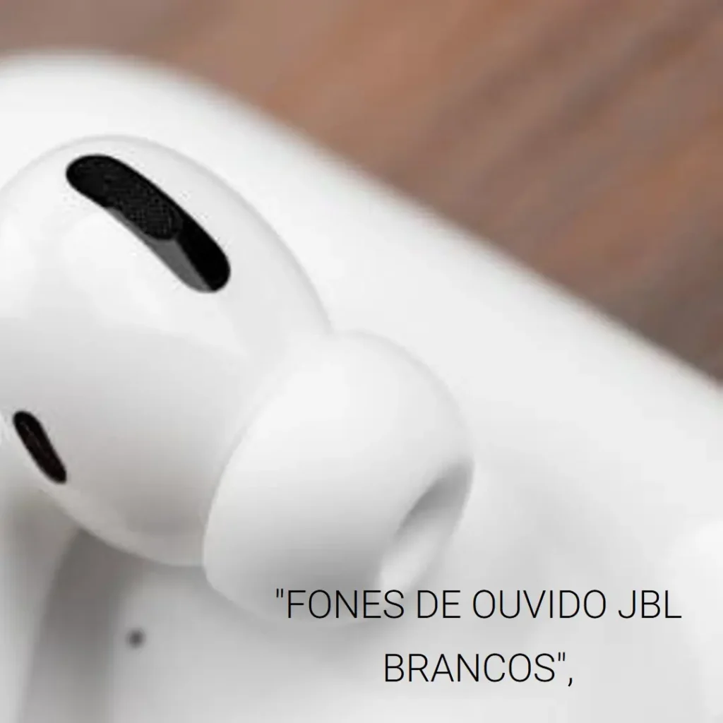 Principais Cinco  fone de ouvido JBL branco