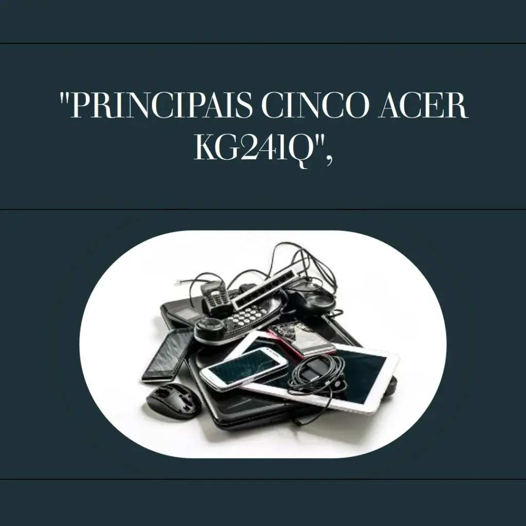 Principais Cinco  Acer kg241q