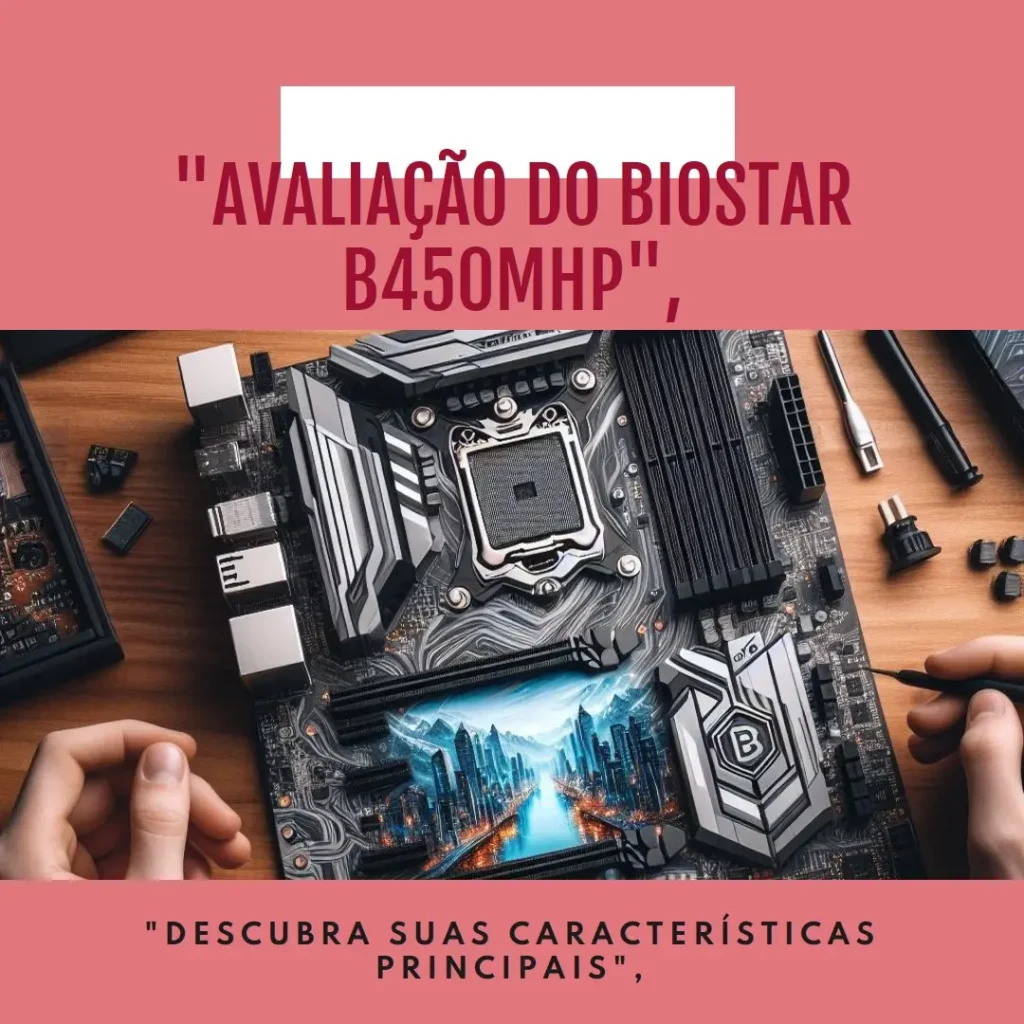 Biostar B450MHP - Placa Mãe Micro ATX AM4 DDR4 3200+