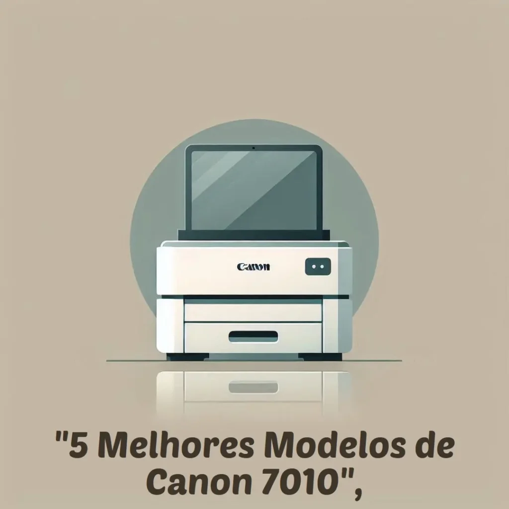 5 Melhores Modelos de  Canon 7010