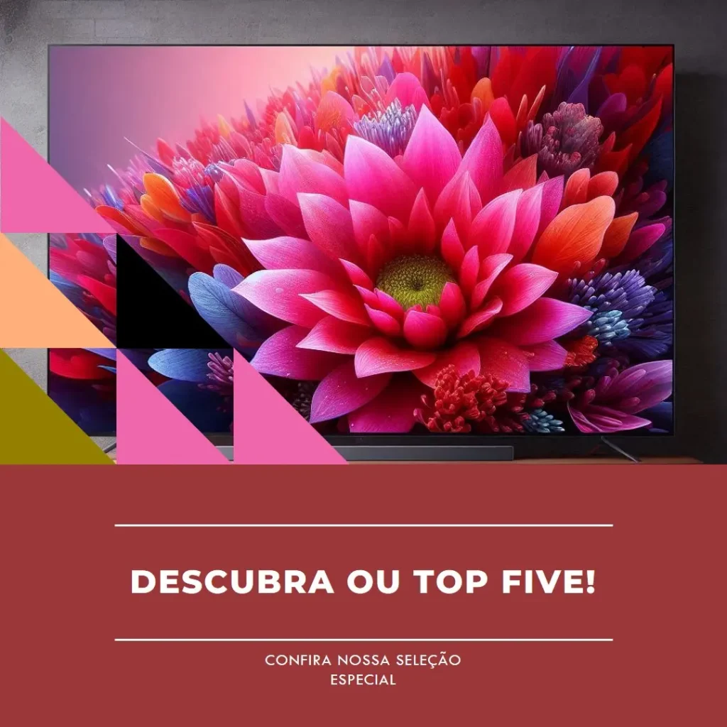Top Cinco TV 65 polegadas 4k