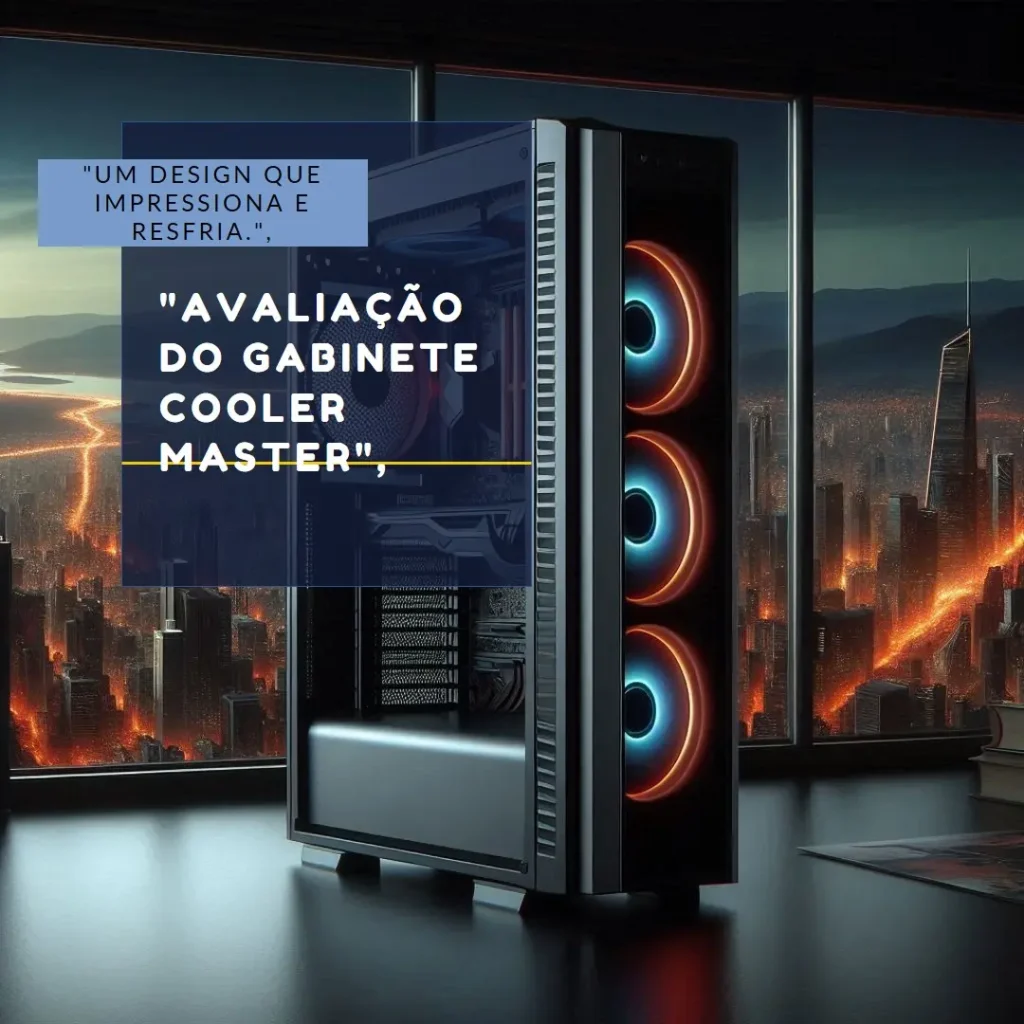 Review Gabinete Cooler Master MasterBox 520 - ARGB e Vidro Temperado