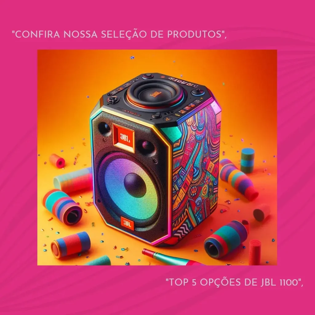 Top 5 Opções de  JBL 1100 partybox