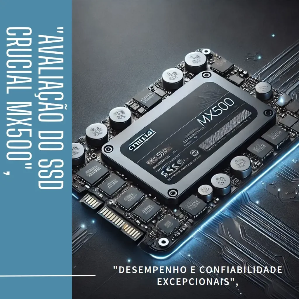 Review do SSD Crucial MX500-500GB SATA 2.5" - 7MM